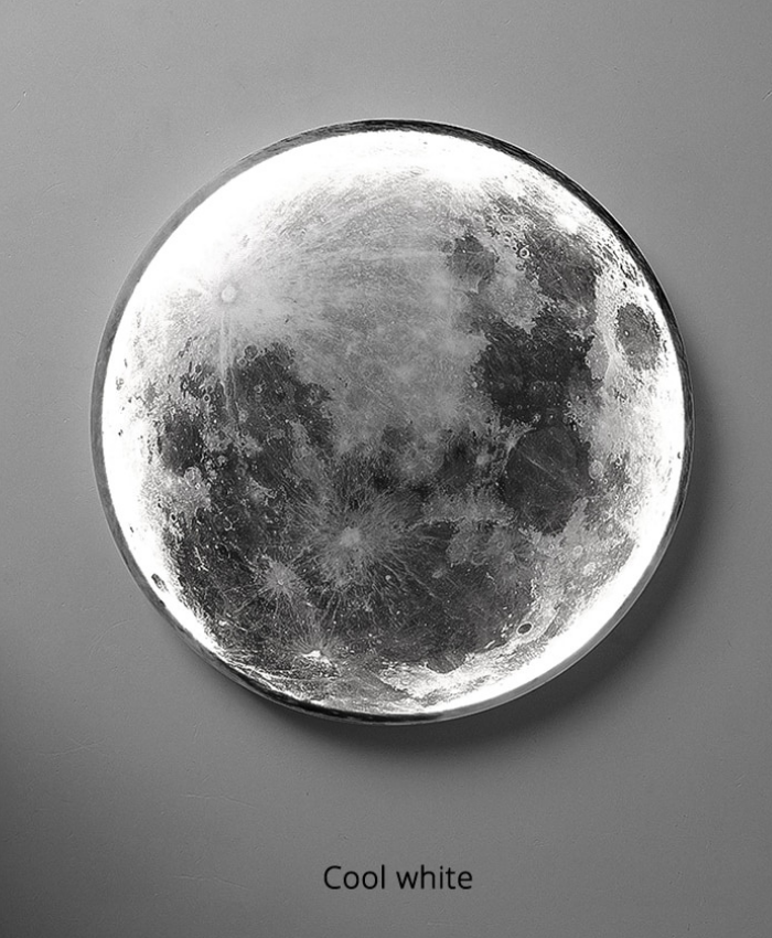 GlowMoon | Minimalist Wall Light in Moon Design