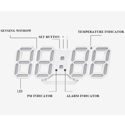 DigiClock | Elegant LED Digital Clock