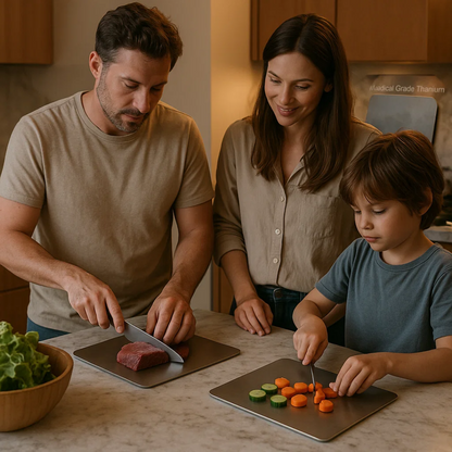 PureBoard | BPA-Free Titanium Cutting Board for Healthy Cooking