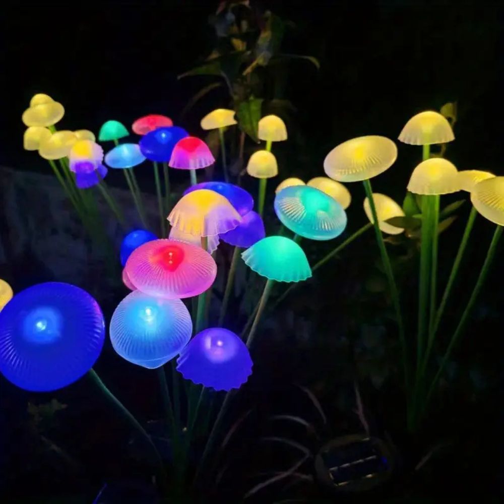 StarStem | Solar Wobbling Mushroom Garden Decor Lights