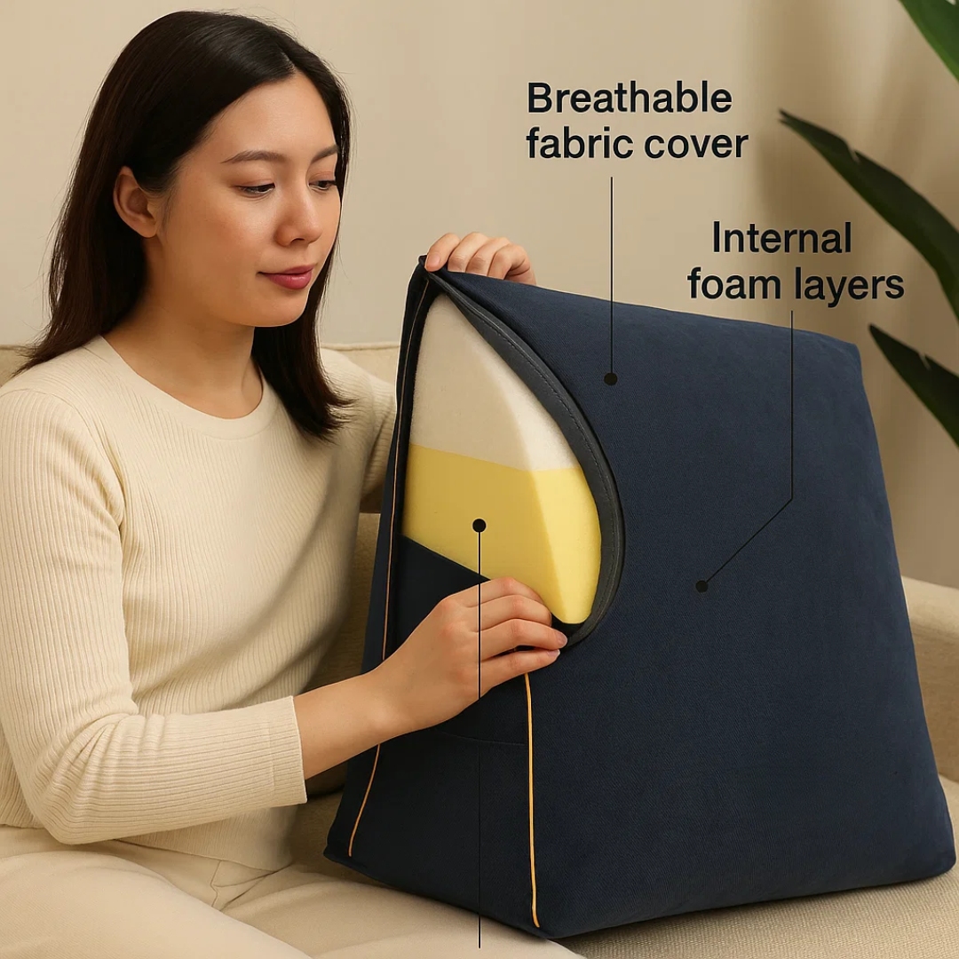 EaseLift | Ergonomic Incline Support Pillow