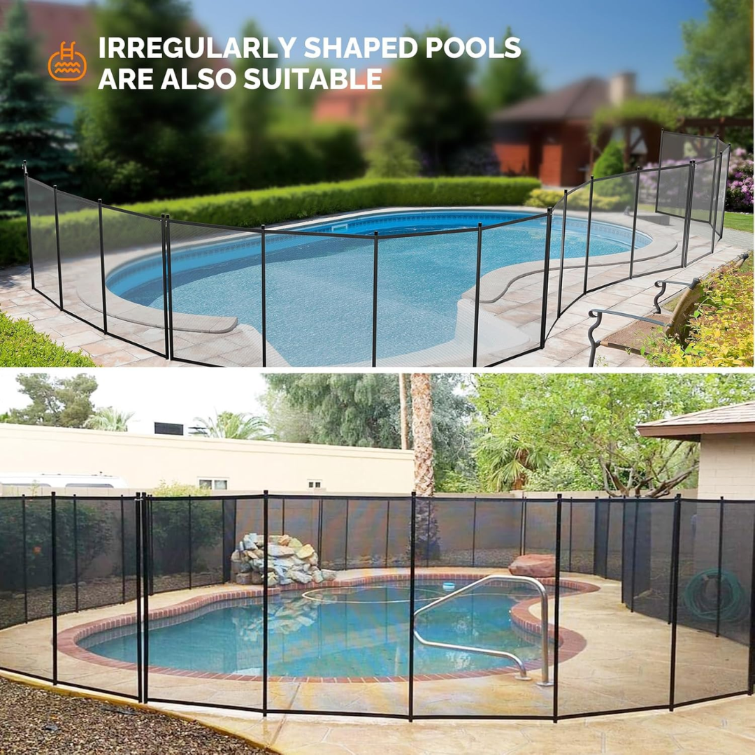 SafeSwim | Removable Safety Fence for Pools & Gardens