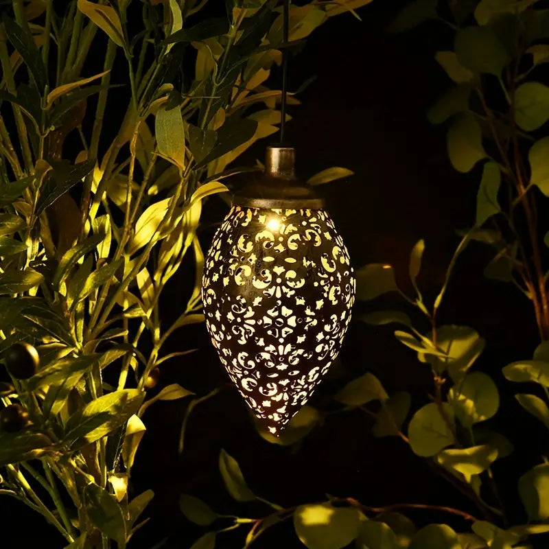 GlowBloom | Vintage & Elegant Hanging Garden Lamp