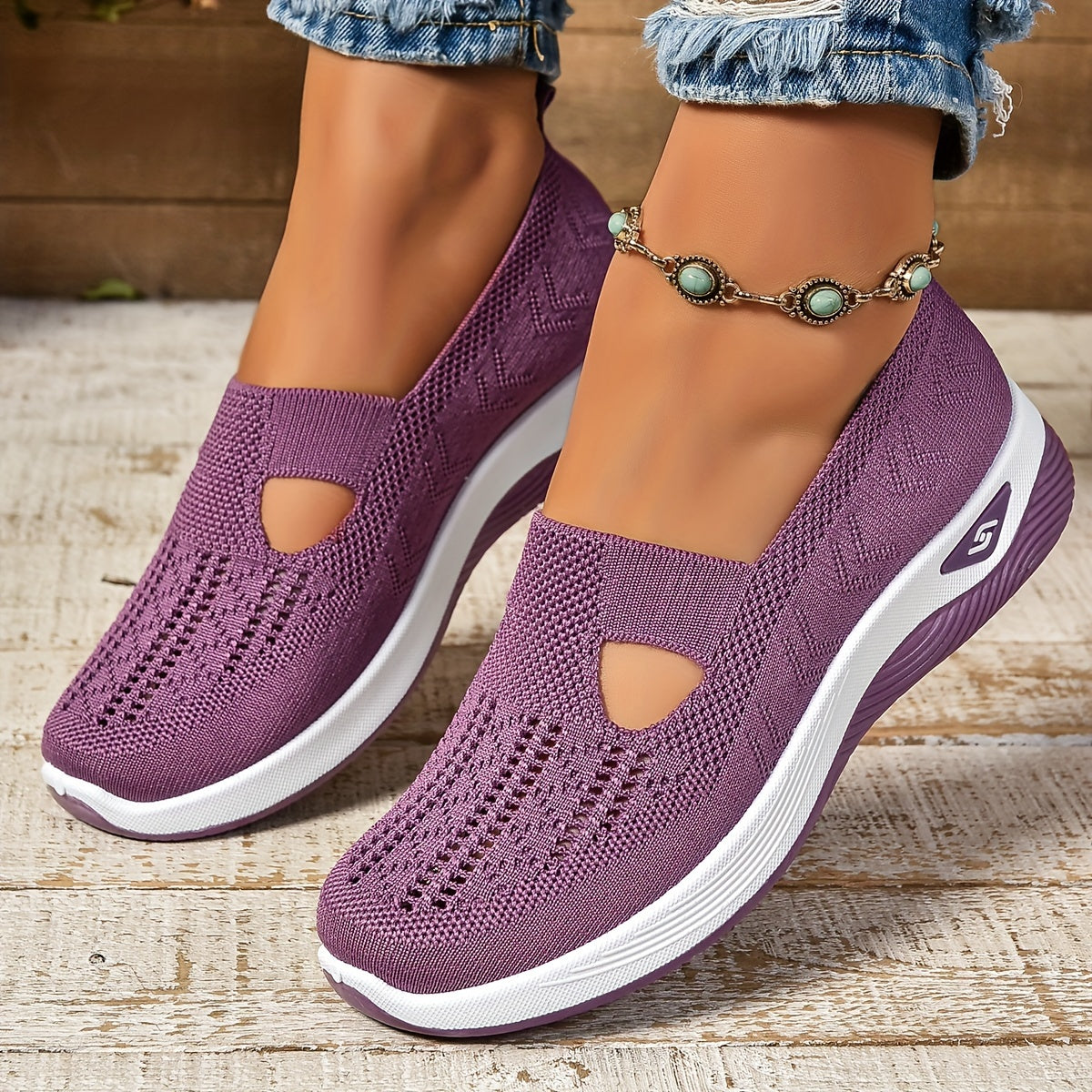 Variant image for Kelsey Women's Orthopedic Slip-On Shoes for Comfort and Style-28
