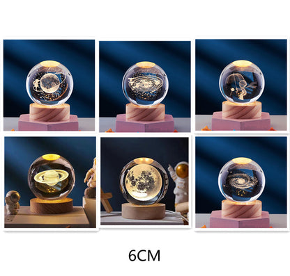 DeerLight | Orbital Crystal Table Lamp