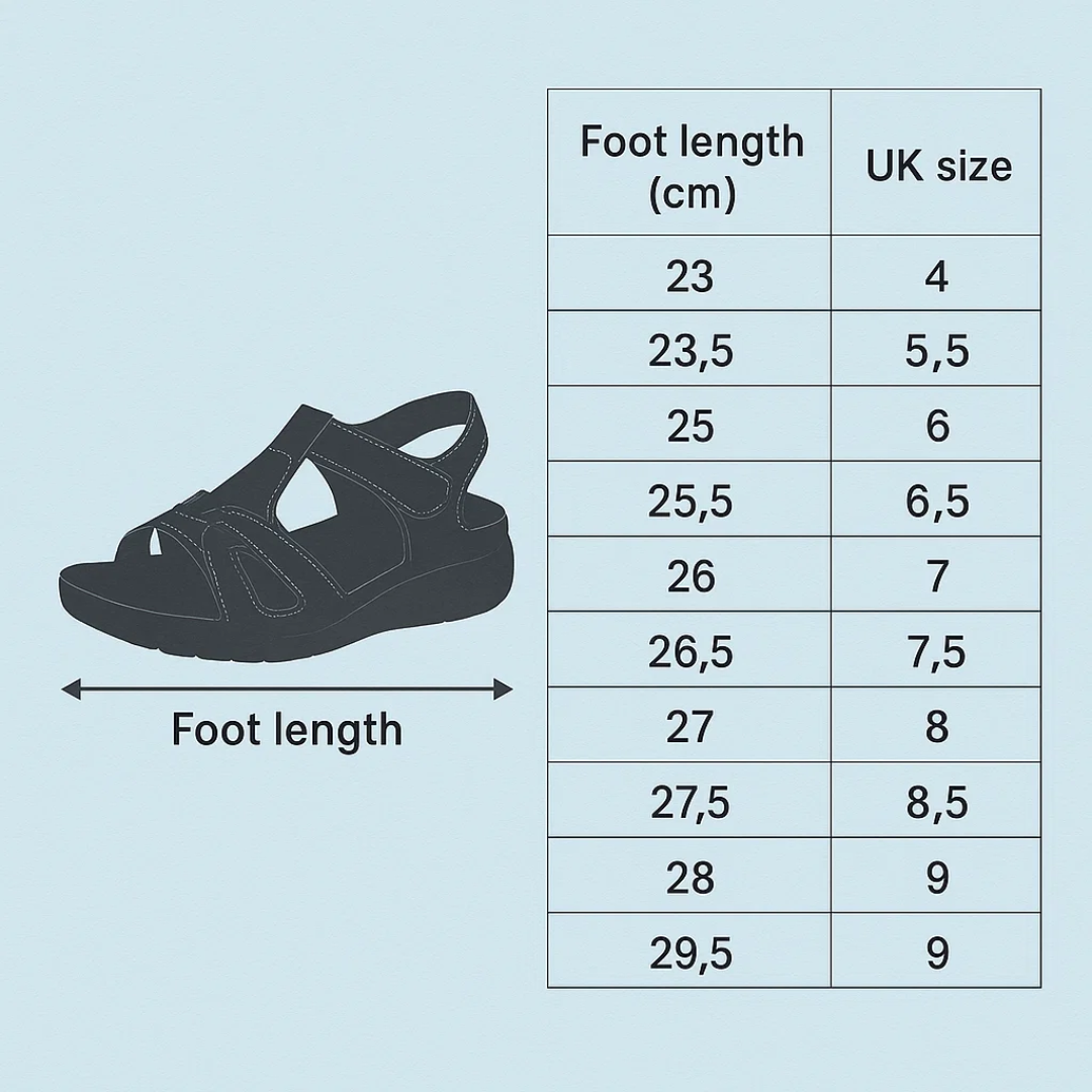 TrailComfort | Ergonomic Hiking Sandals Orthopedic Support for Comfort on All Terrains