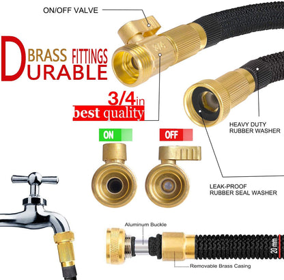 GreenFlex | Flexible Garden Hose with Storage Bag