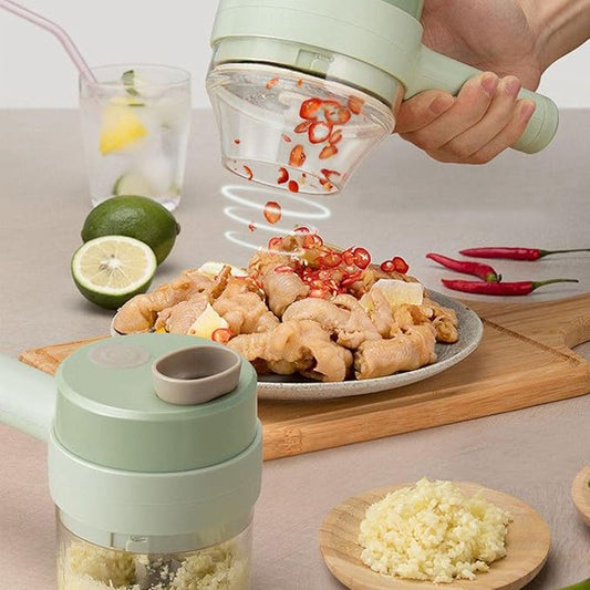 SmartChef - Electric Vegetable Cutter, Chopper, Slicer & Dicer for Quick Meal Prep-1