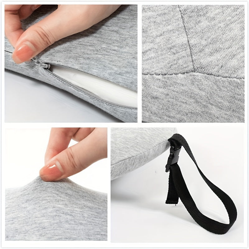 SpineEase | Orthopedic Pillow – Memory Foam Lumbar Support with Cover