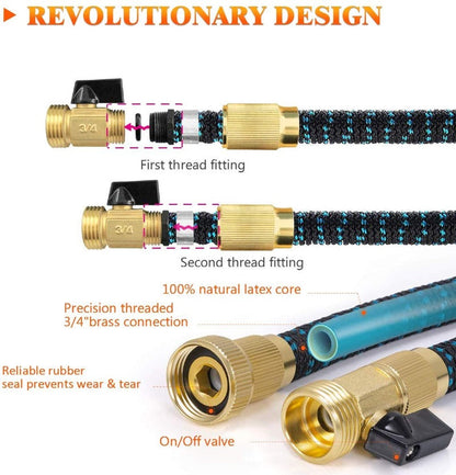 GreenFlex | Flexible Garden Hose with Storage Bag