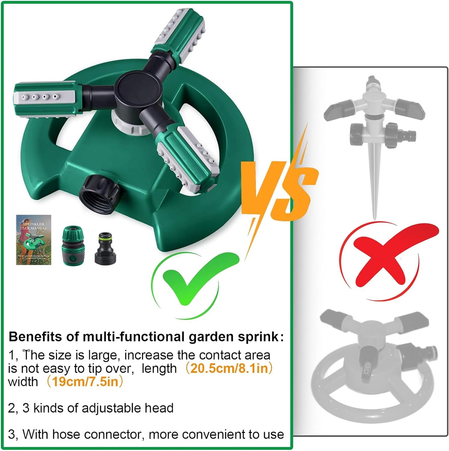 LawnJet | Garden Lawn Water Sprinkler