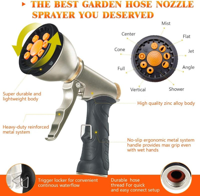 GreenFlex | Flexible Garden Hose with Storage Bag