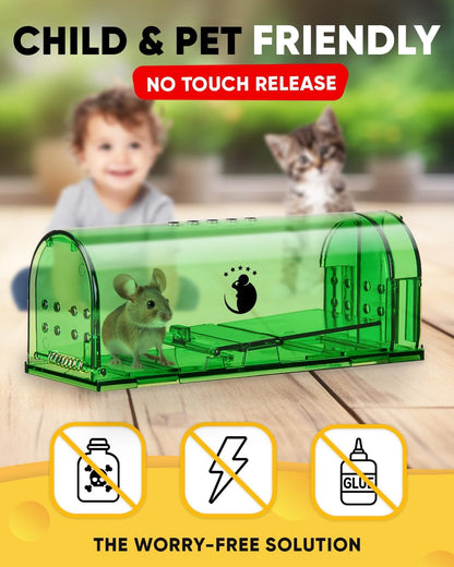 SafeTrap | 4-Pack Mouse Traps