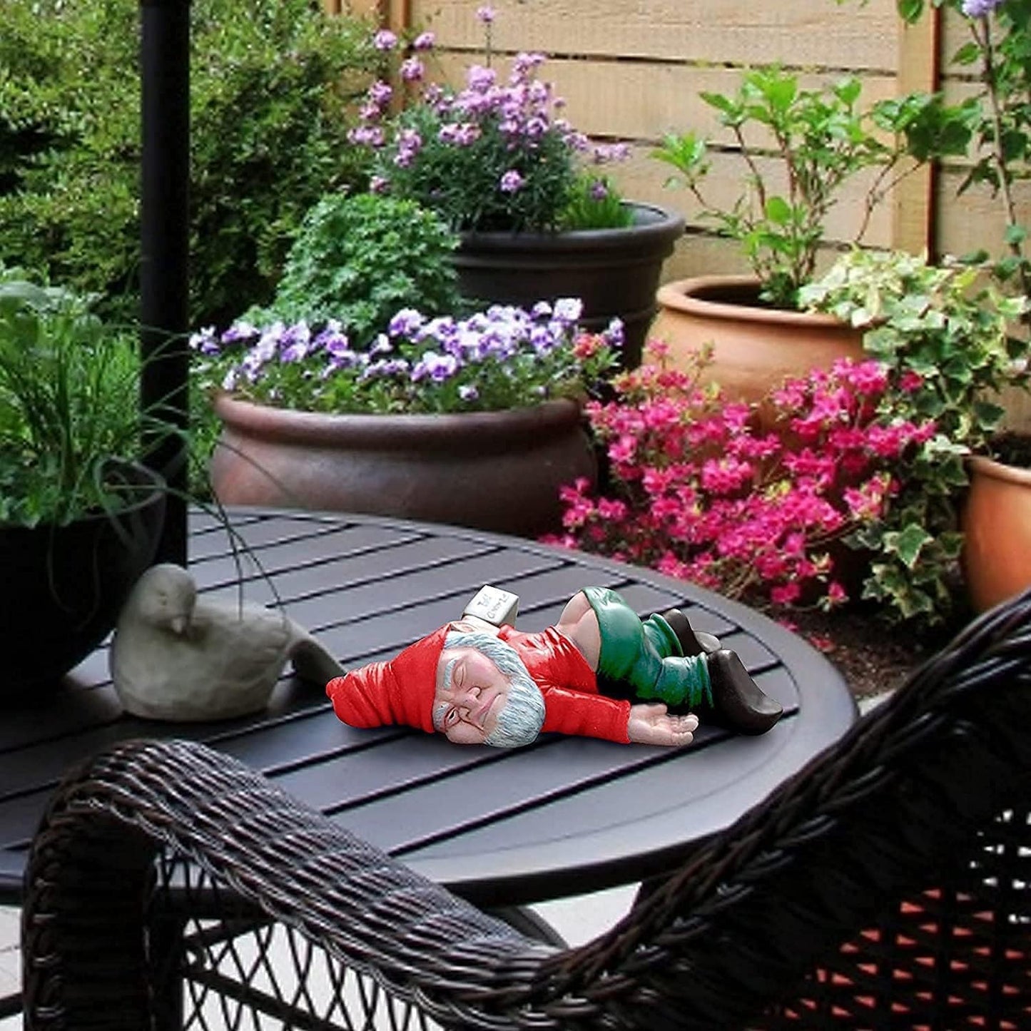 TipsyGnome | Fun Drunken Gnome Garden Sculpture