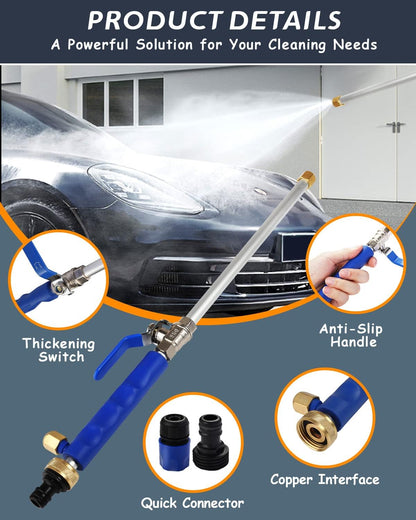 JetWash | High-Pressure Cleaner Spray Nozzle for Car Wash Water Hose