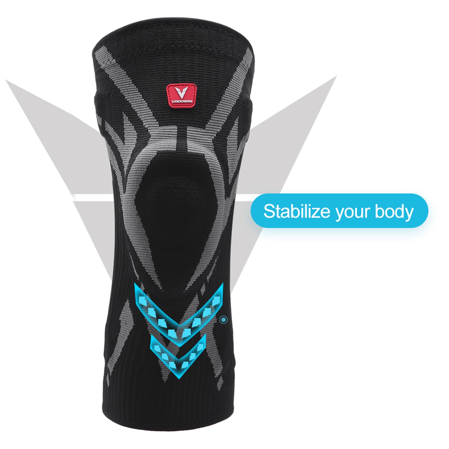 FlexiWarm | Knee support - Elasticated Heat Support for Daily Comfort