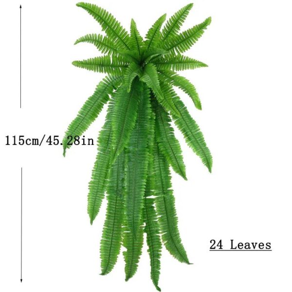 FernLuxe | UV-Resistant Artificial Boston Fern with 18 Fronds
