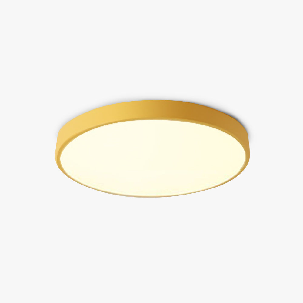 PastelRing | Ultra-Flat Round Ceiling Lamp