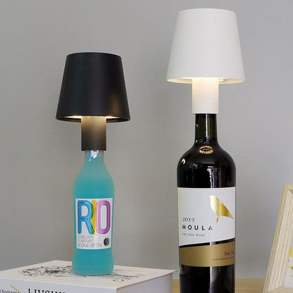 SerenityLuxe | Elegant & Portable Wine Table Lamp