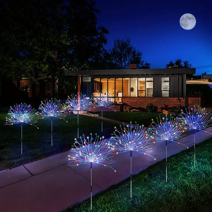 BloomLights | Elegant & Modern Fireworks Garden Lighting