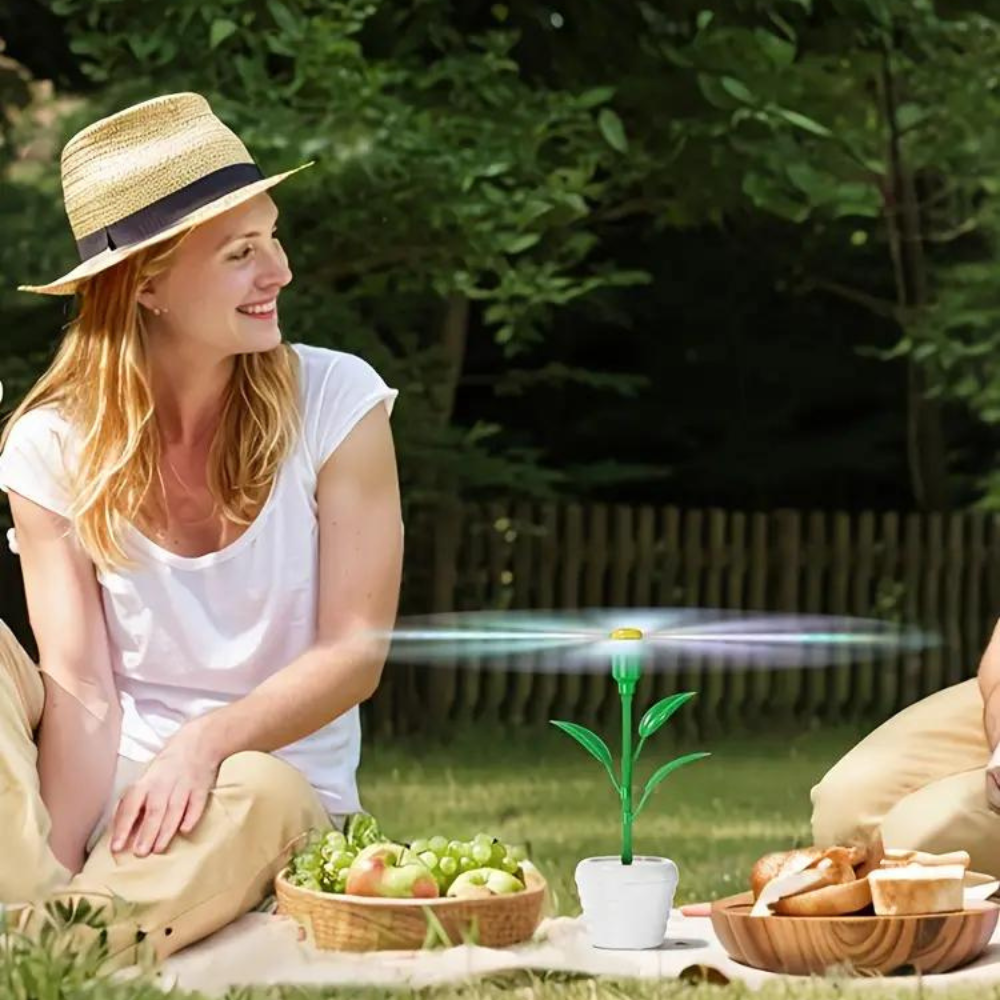 FlyShield | Compact Dining Table Fan for Fly-Free Meals