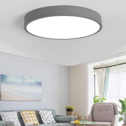 PastelRing | Ultra-Flat Round Ceiling Lamp