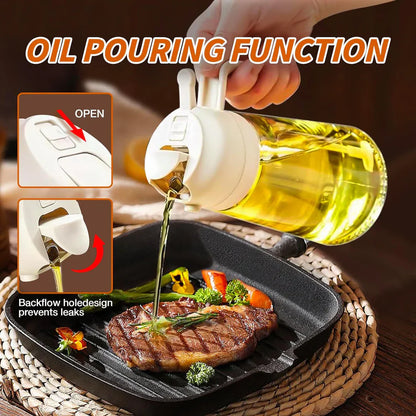 MistPour | Fine Sprayer & Pourer for Precise Seasoning