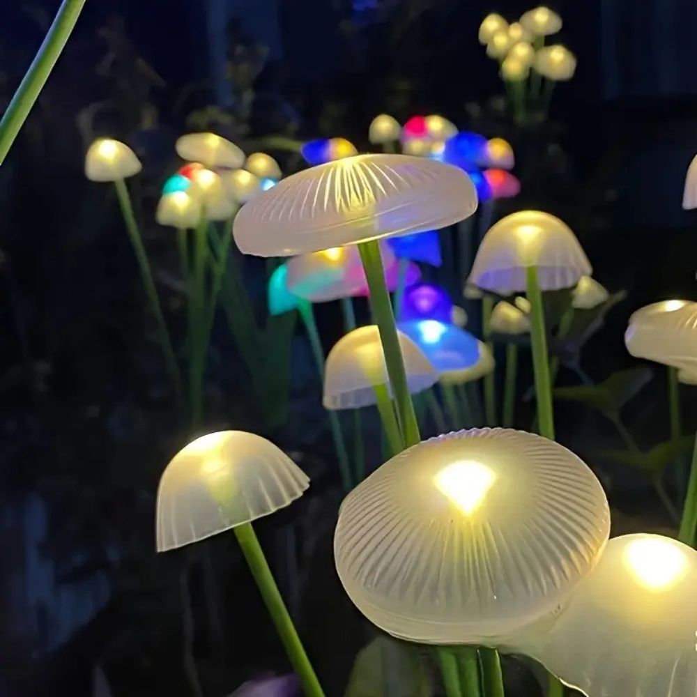 StarStem | Solar Wobbling Mushroom Garden Decor Lights