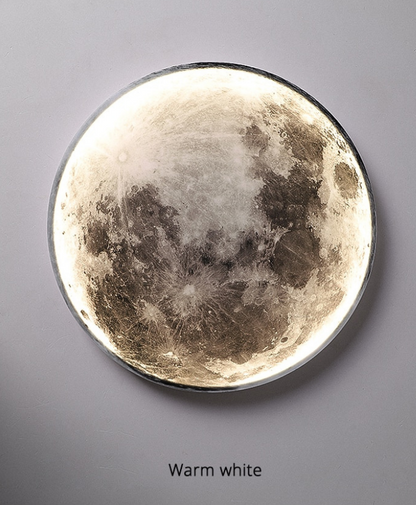 GlowMoon | Minimalist Wall Light in Moon Design