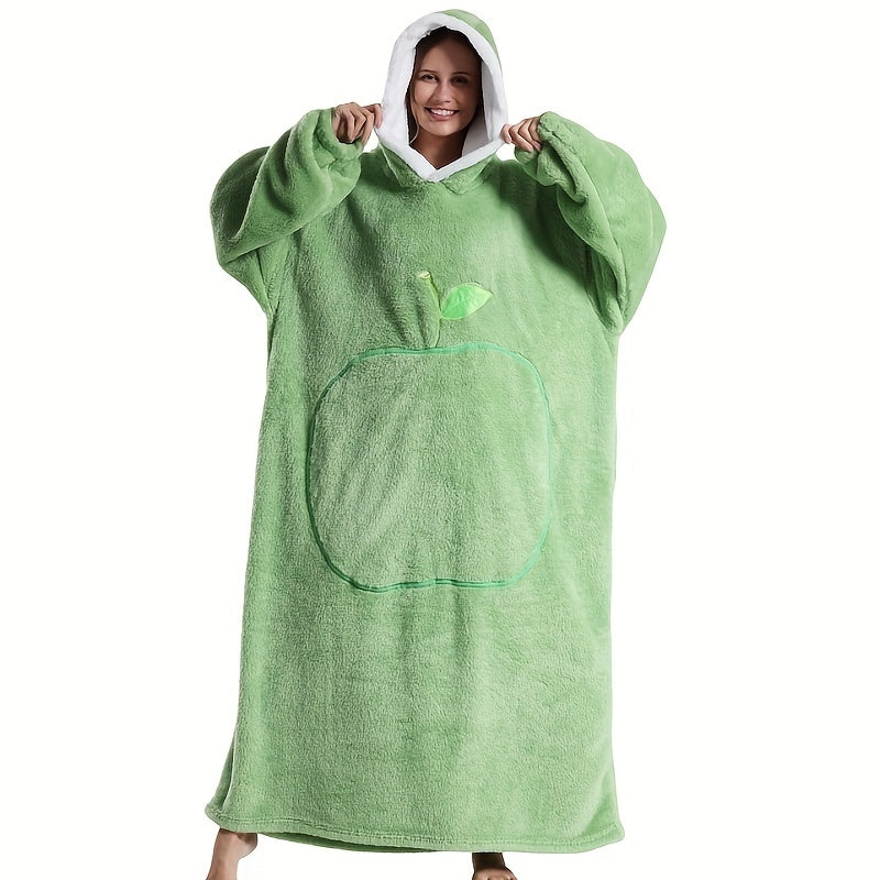 ChicLoom | Hooded Fleece Robe – Thick & Warm Winter Comfort