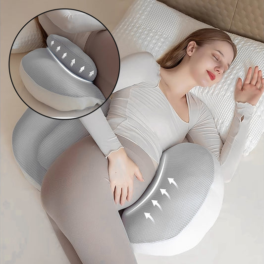 MamaLoom | Pregnancy Pillow – Ergonomic Side-Sleeping Comfort