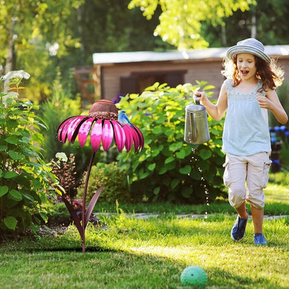 PetalPerch | Stylish Bird Feeder in Floral Design
