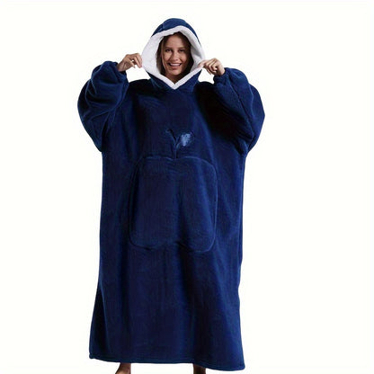 ChicLoom | Hooded Fleece Robe – Thick & Warm Winter Comfort