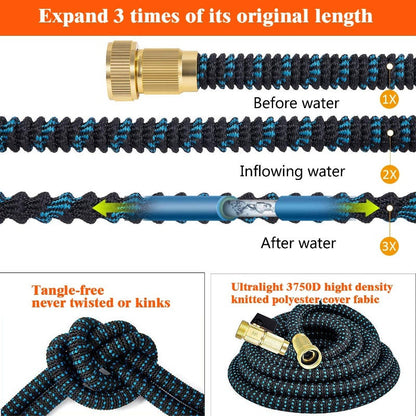 GreenFlex | Flexible Garden Hose with Storage Bag