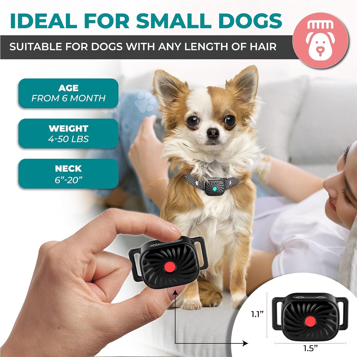 Bellissimo | Dog Training Collar – Premium Gentle Vibration Control 2