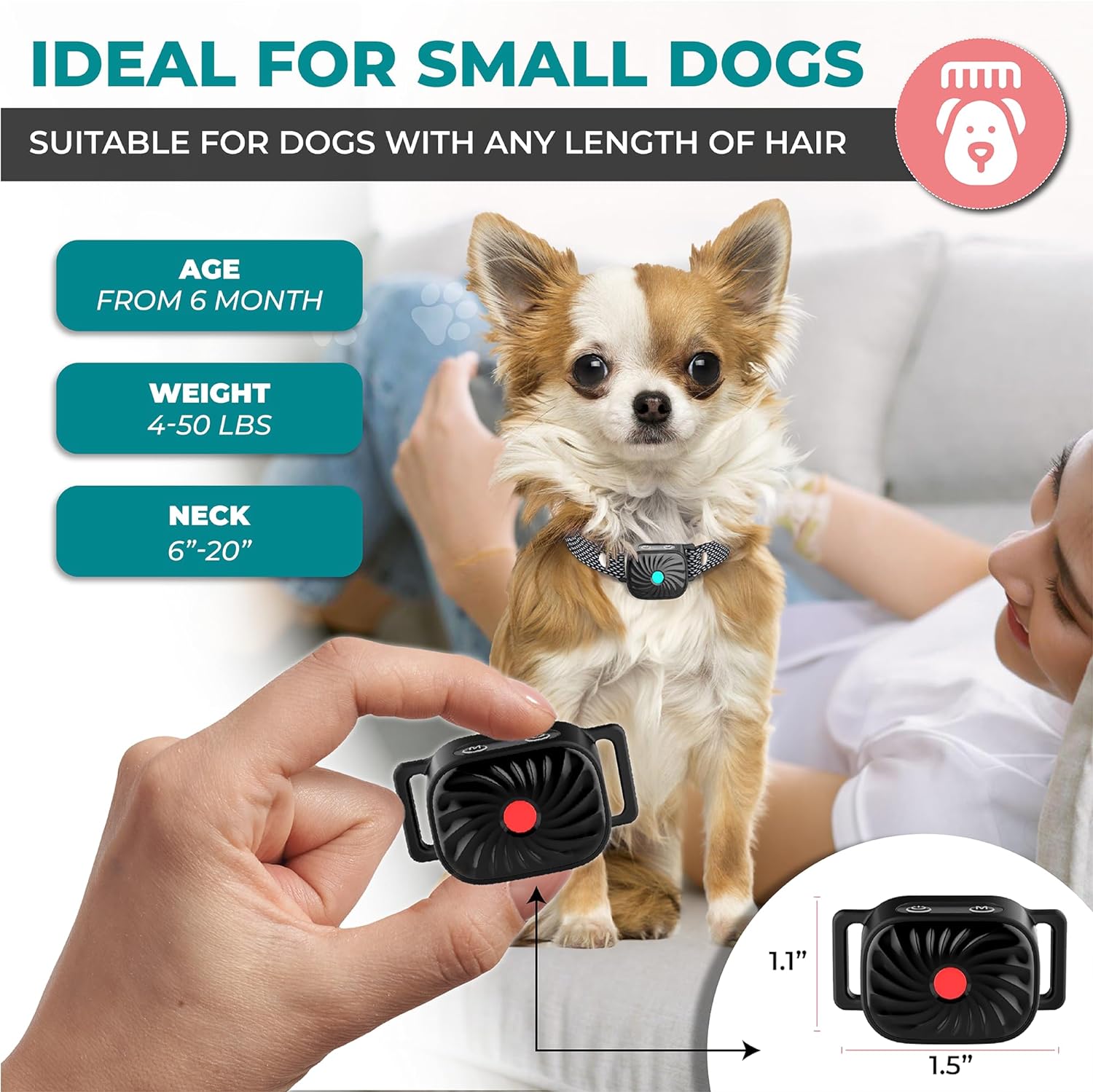 Bellissimo | Dog Training Collar – Premium Gentle Vibration Control 2