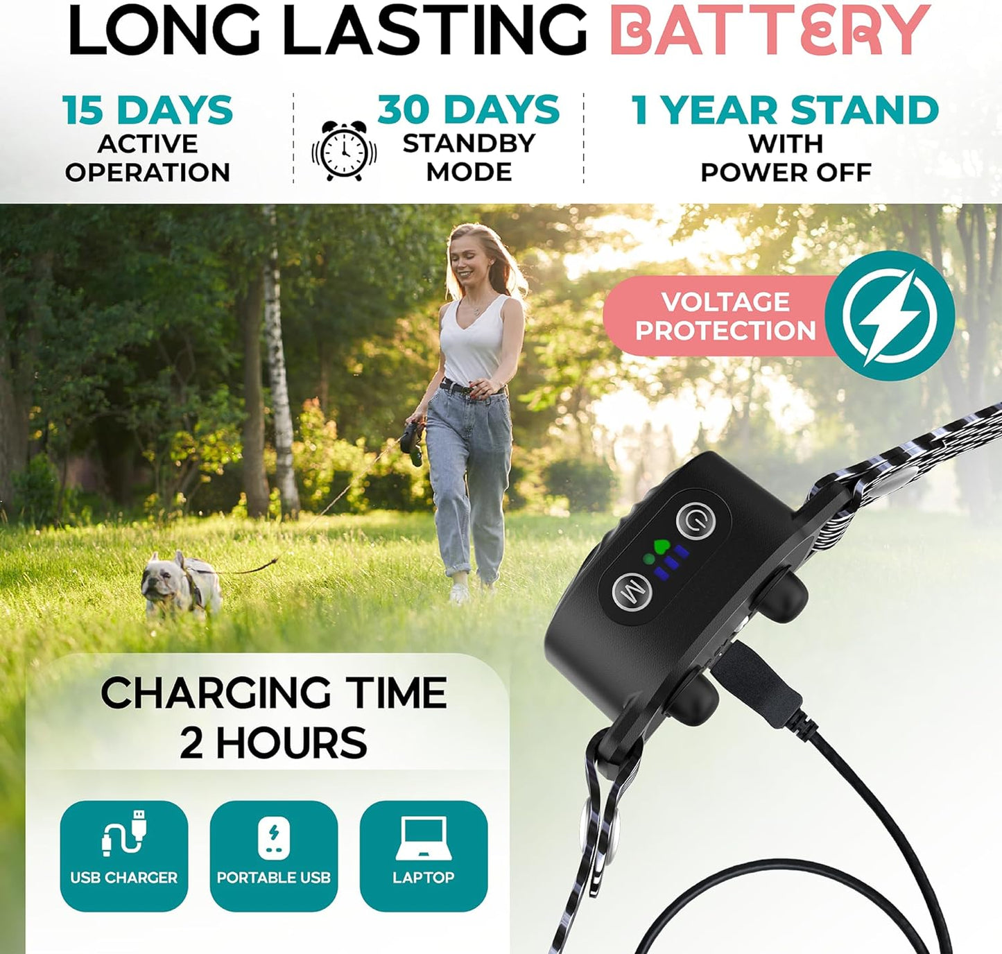 Bellissimo | Dog Training Collar – Premium Gentle Vibration Control 4