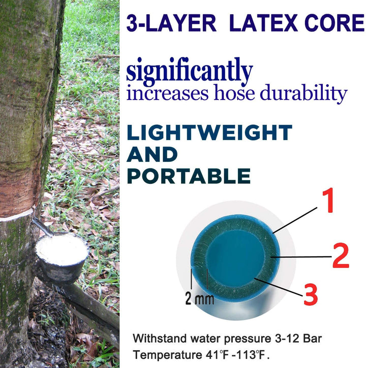 GreenFlex | Flexible Garden Hose with Storage Bag