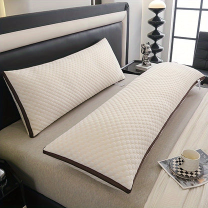 BubbleNest | Long Body Pillow – Knitted 3D Massage Ultra Soft Design