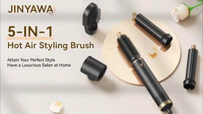 GlamWrap | 5-in-1 Hair Styler – Drying, Curling & Straightening Tool