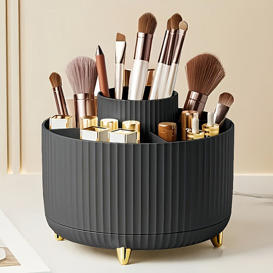 GlamSpin | 360° Cosmetic & Jewellery Organiser – Rotating & Space-Saving