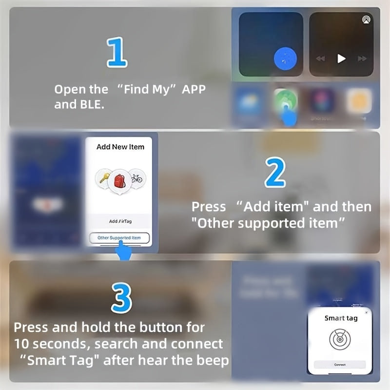 TrackMini | Smart GPS Tag – MFI Certified & Apple Find My