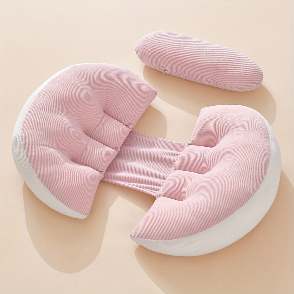 MumRest | Adjustable U-Shaped Pregnancy Pillow for Back & Abdomen