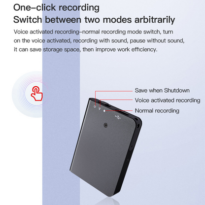 NanoRec | The smallest voice recorder with 384Kbps quality