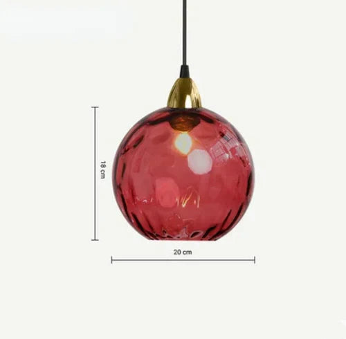 SilvaGlobe | Glass Globe Pendant Light
