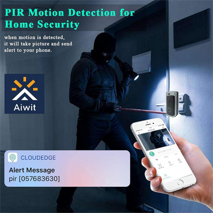 LuxGuard | Wireless Video Doorbell with Battery for Ultimate Security