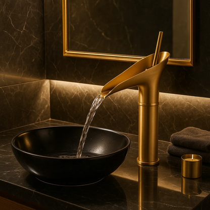 ElegantFlow | Luxurious Waterfall Faucet