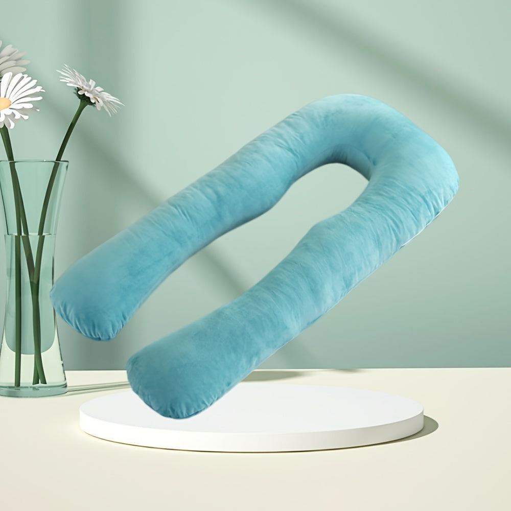 MumCloud | Washable Velvet-Covered U-Shaped Maternity Pillow