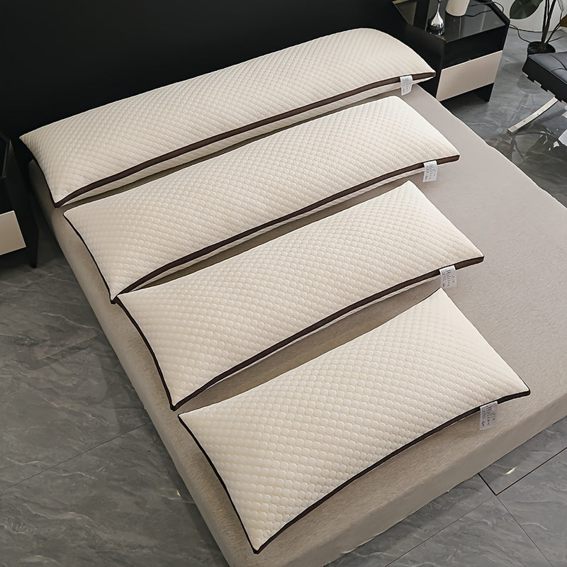 BubbleNest | Long Body Pillow – Knitted 3D Massage Ultra Soft Design