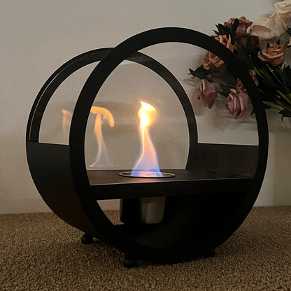 FlameSphere | Round Fireplace – Indoor & Outdoor Ethanol Ambience